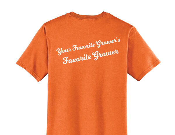 Favorite Grower T-shirt orange